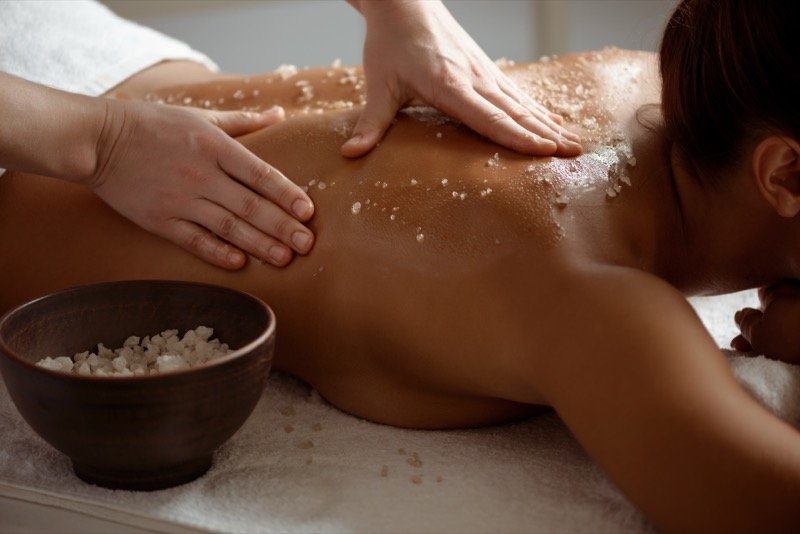 Massage with Soap and Steam